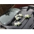 Dekoracja auta do ślubu - kompozycja serce z białych kwiatów